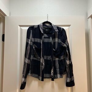 Rails Navy Plaid Shirt